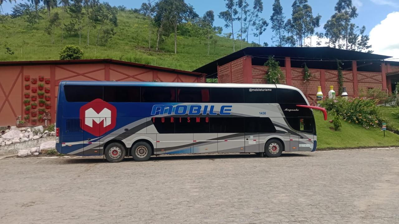 Ônibus Double-decker da Mobile Turismo